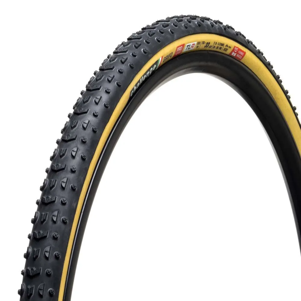 

Гравийная шина Challenge Tires Grifo Pro Tubeless 700C x 33 mm, золотой
