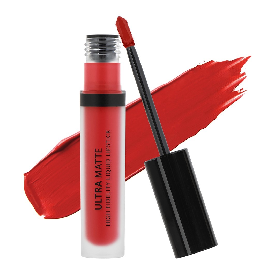 Помада для губ make-up ultra matte high fidelity liquid lipstick Douglas Collection, 10 - vibrant red, объем 2.5 мл — фото 4