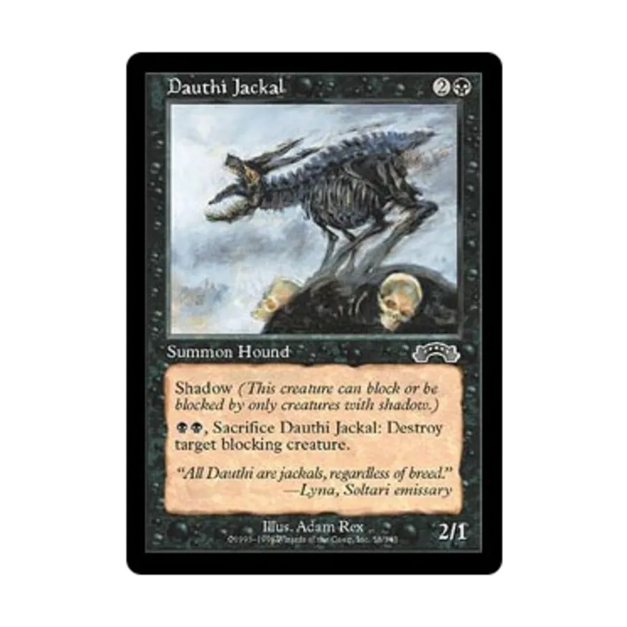 

CCG Даути Шакал (К), MTG - Exodus