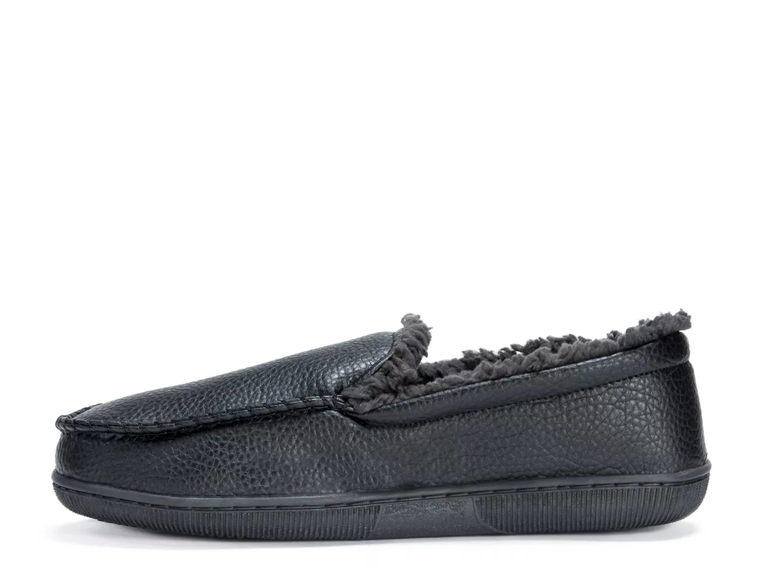 Тапочки MUK LUKS Moccasin Slipper - Men's, черный — фото 3