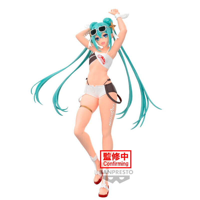 

Фигурка вокалоида — Хацунэ Мику (Racing Miku 2023 Tropical Ver.) Inna marka