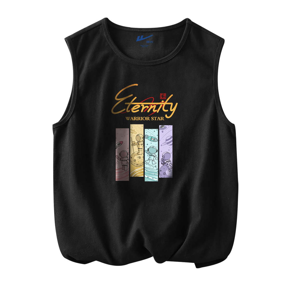 

Футболка-майка мужская WARRIOR, Туманно-голубой