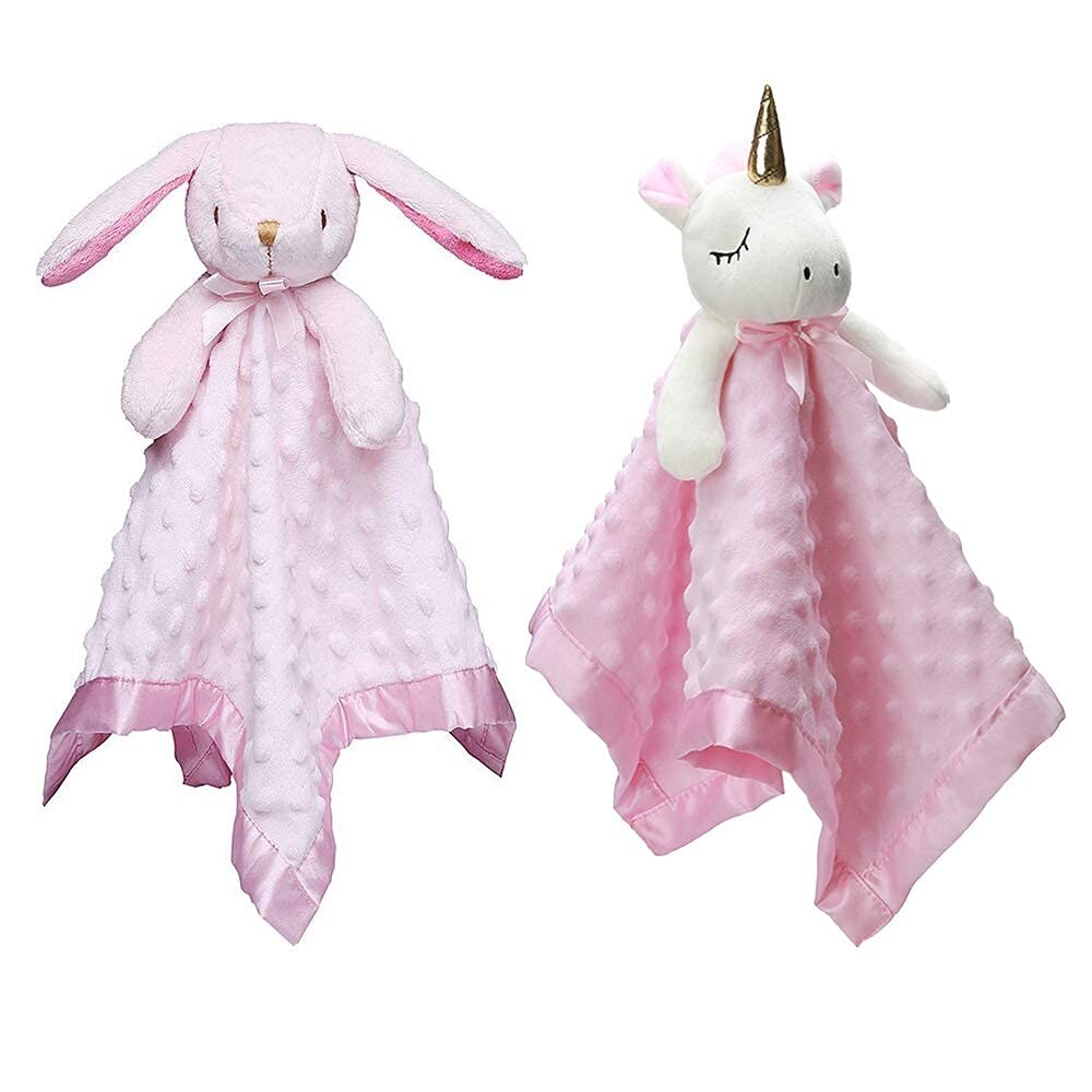 

Защитное одеяло Pro Goleem Bunny and Unicorn, подарок для девочек, 16 дюймов