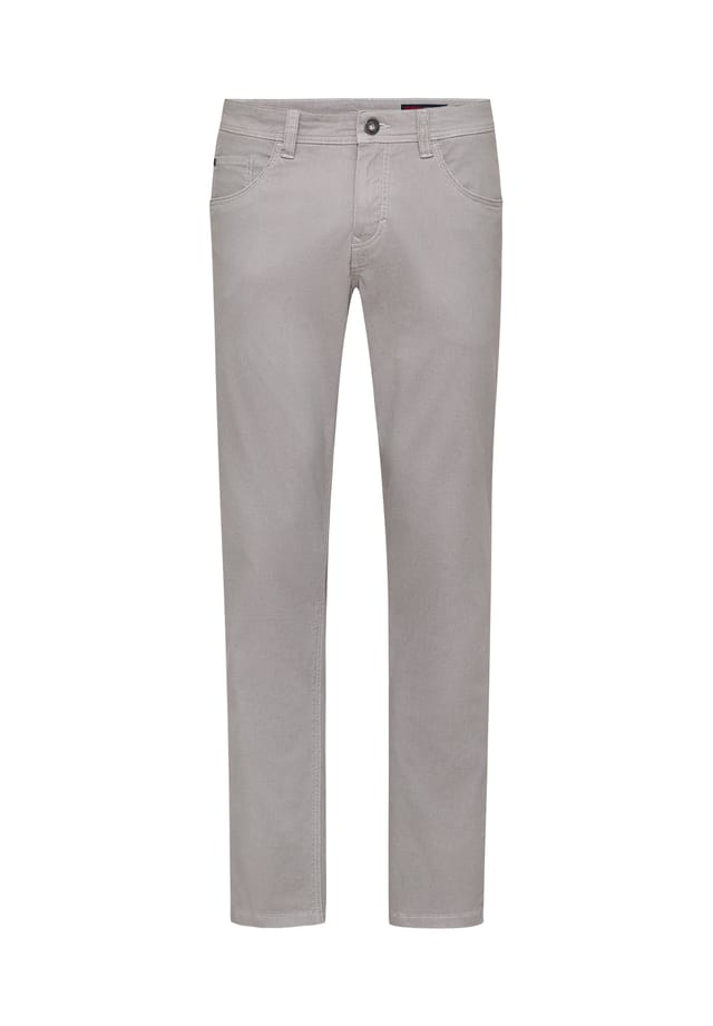 

Брюки-Трубы из ткани Slim-Fit с пятью карманами Paddock'S, серый