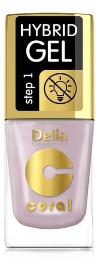 

Гибридный гель Коралл, Лак для ногтей 66 11мл Delia Cosmetics