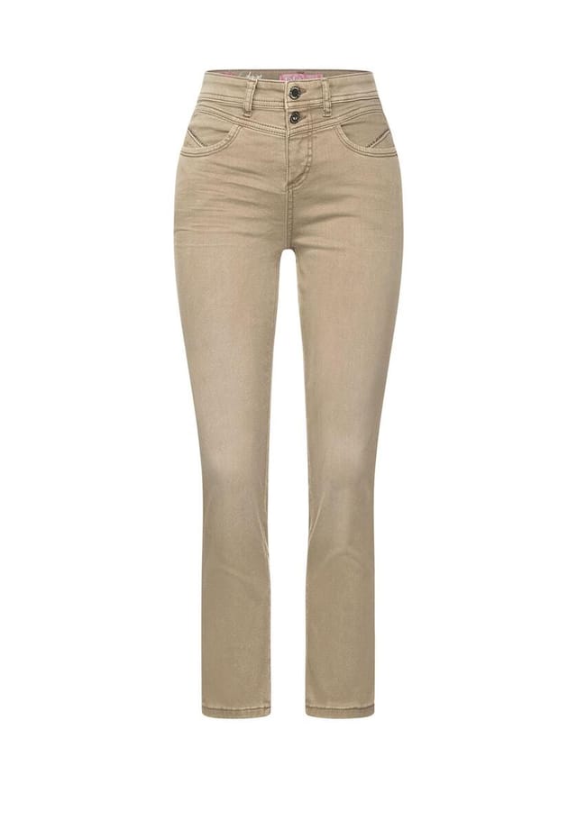 

Джинсы Street One, цвет nougat sand washed