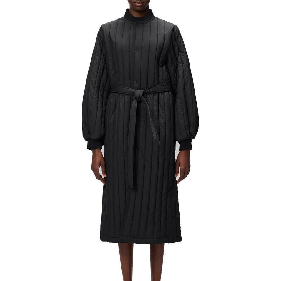 

Куртка Rains модель Banja Liner W Coat T1 цвет черный