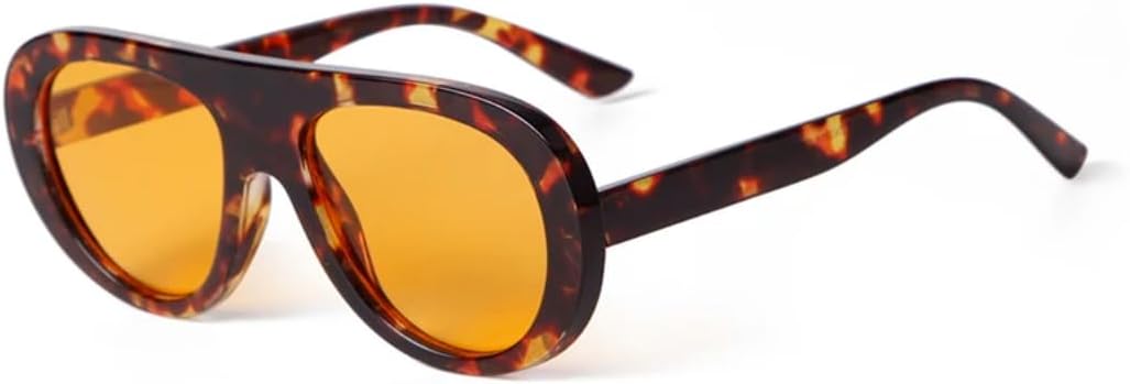 

Солнцезащитные очки с защитой UV400 | Увеличенный размер, плоская верхняя часть, градиентный цвет | для женщин и мужчин, для занятий спортом на открытом воздухе и вождения DSVIGF, 03