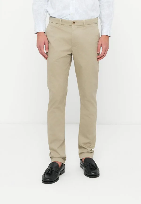 Брюки-Чиносы bleecker с текстурированным принтом, узкие. Tommy Hilfiger, Batique Khaki
