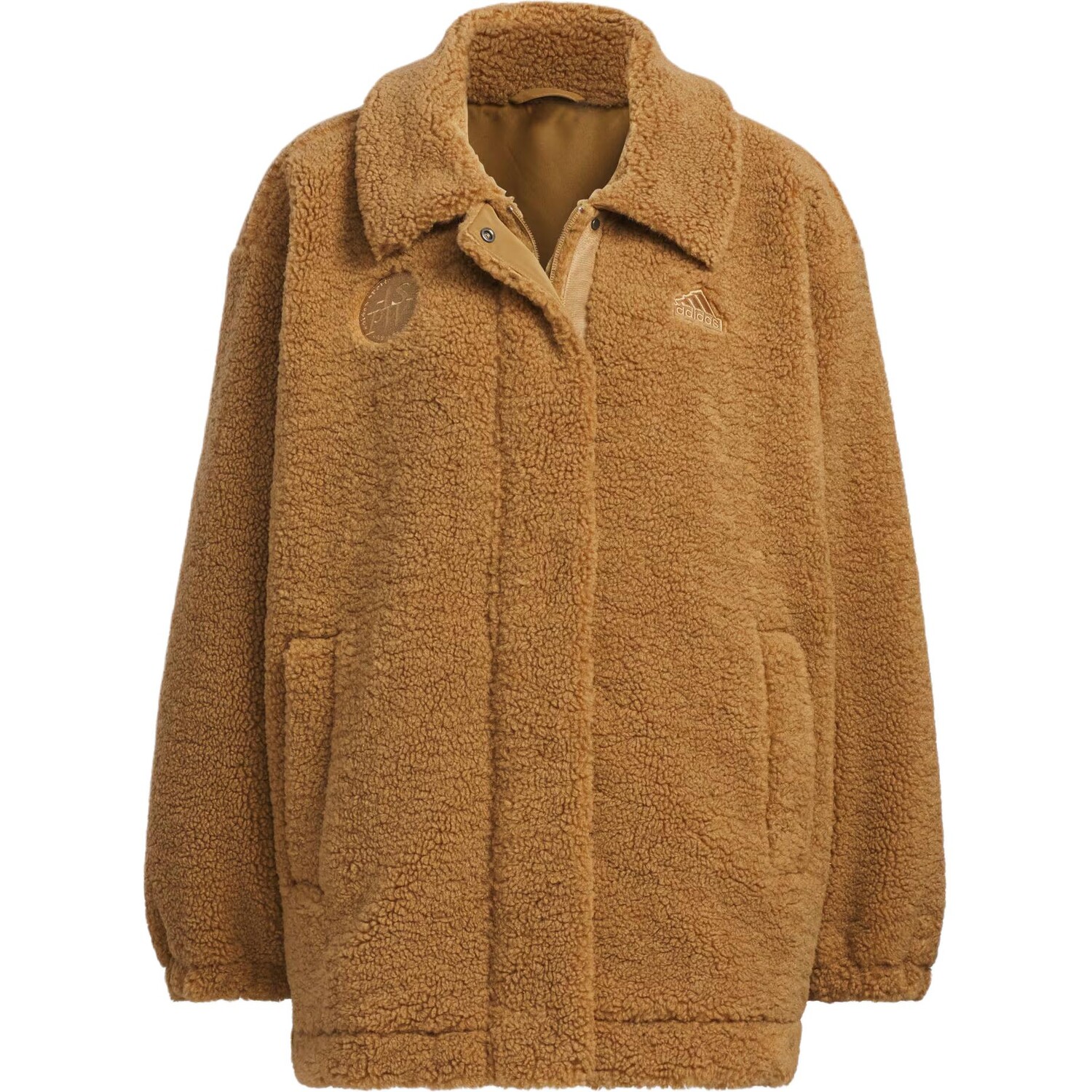 

Женская бархатная куртка Lounge, цвет Desert Brown Adidas