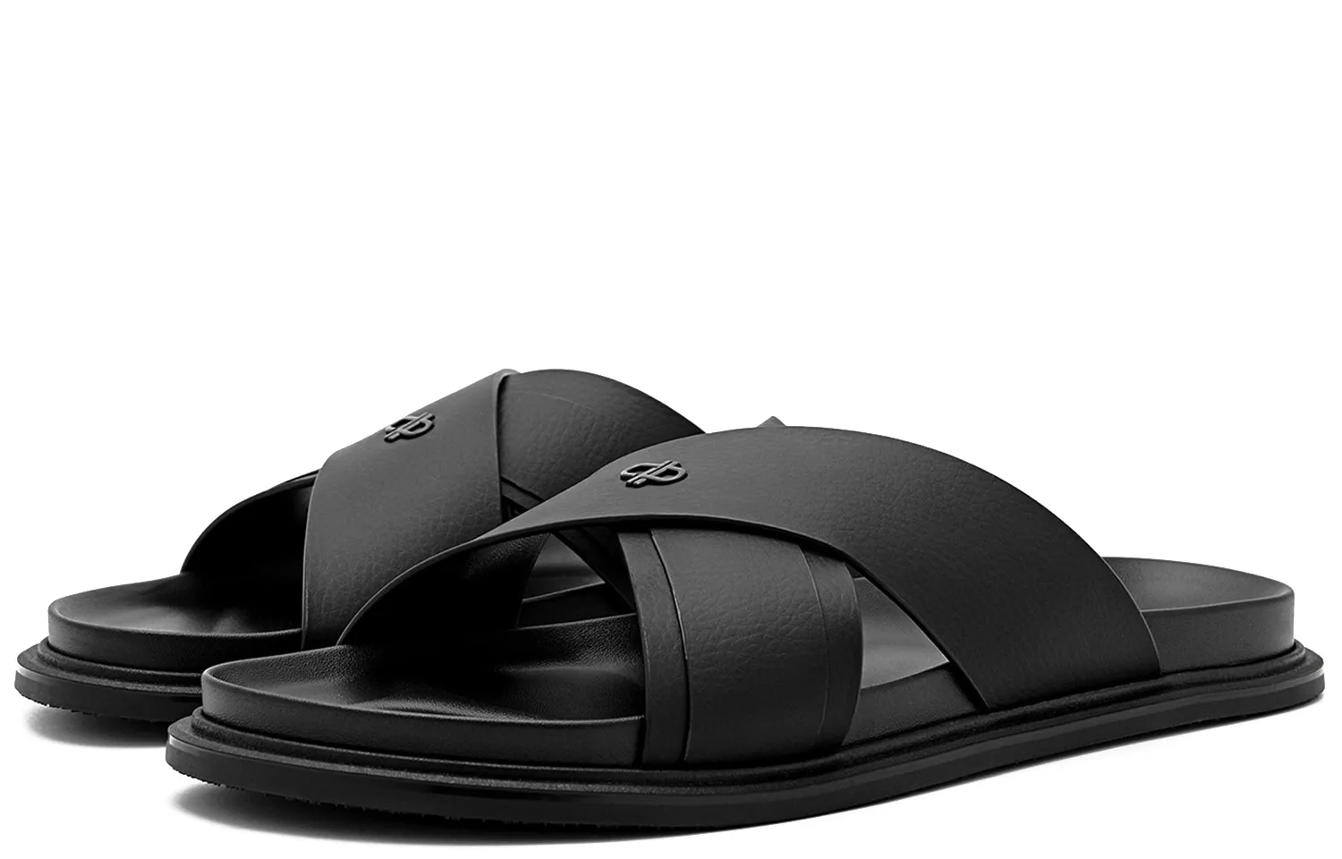 Icon Composite Sole Quiet Slide Slippers мужские PEDRO, оливковый зеленый — фото 3