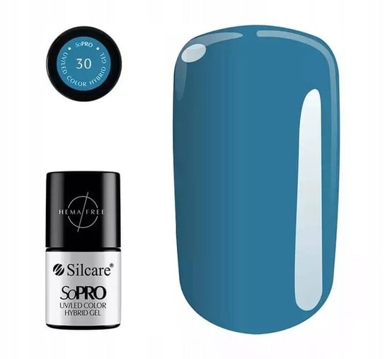 

Гибридный гель Sopro, Гибридный лак 30, 7 г Silcare