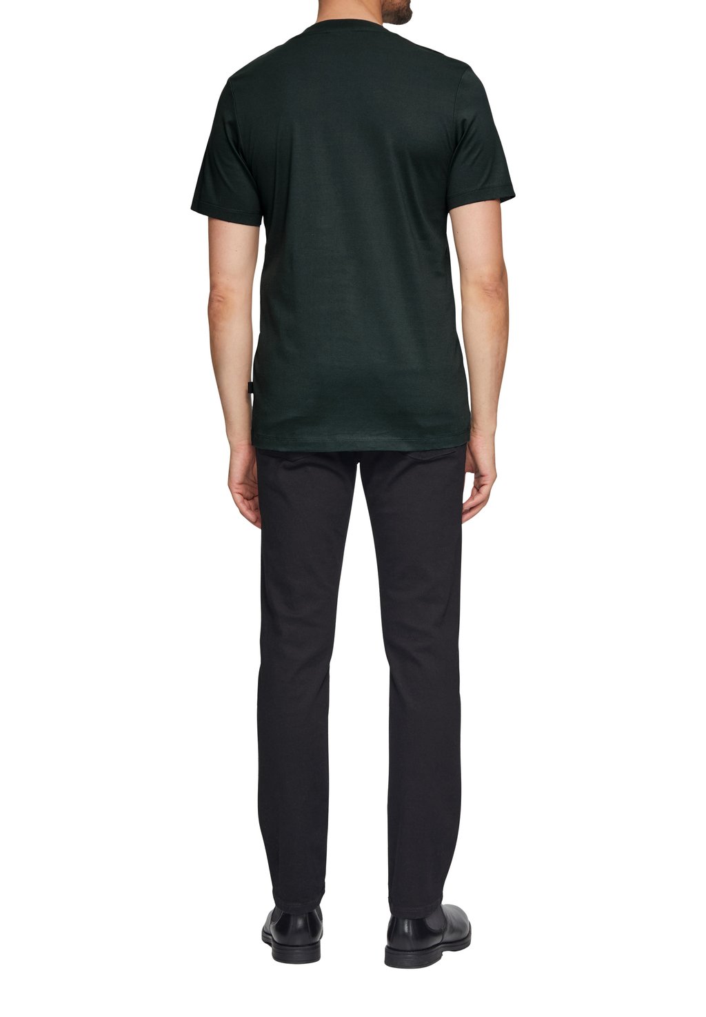 

Базовая футболка IM SLIM FIT s.Oliver BLACK LABEL, зеленый