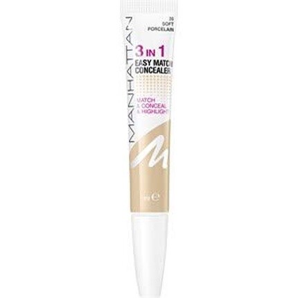 

3 в 1 Easy Match Concealer Soft Porcelain 7 мл Manhattan