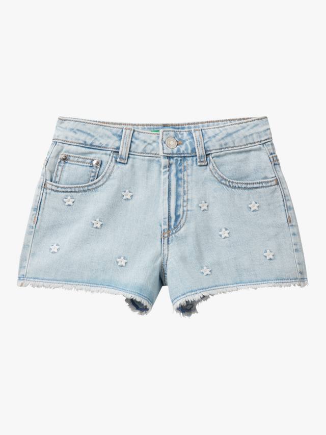 

Детские джинсовые шорты Junior Benetton, Light Blue