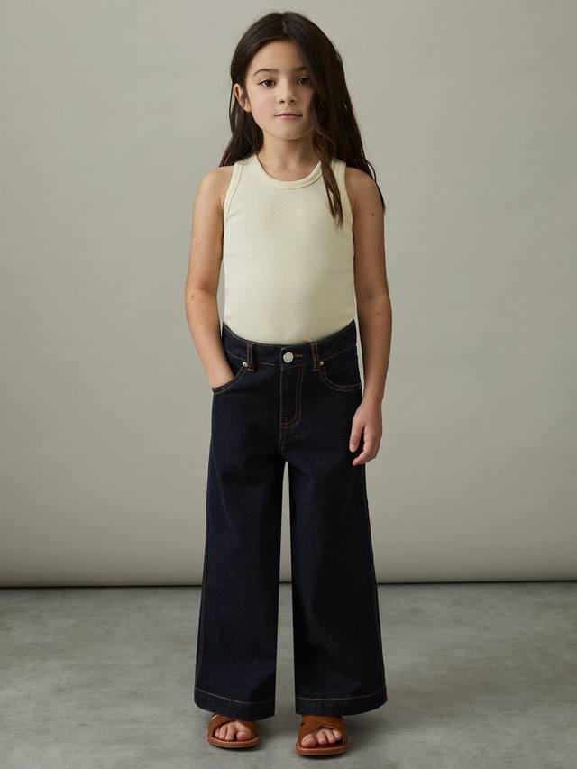 Детские джинсы Myrtle с широкими штанинами Reiss, Indigo — фото 2