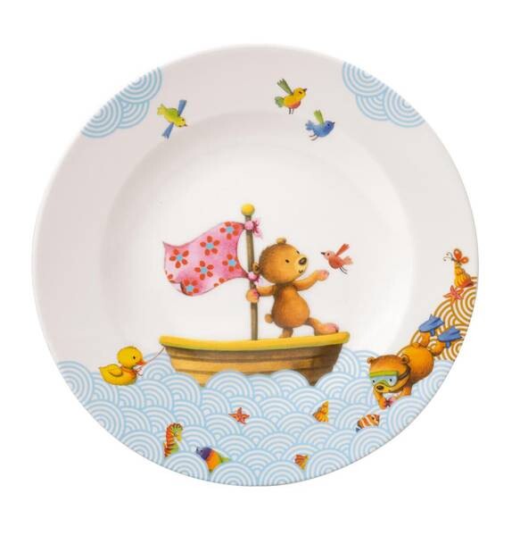 

Детская суповая тарелка счастливый как медведь ii Villeroy & Boch, мультколор