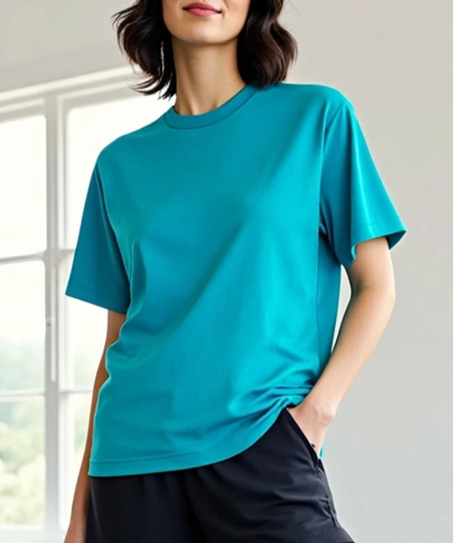 

Спортивная футболка влагоотводящая, быстросохнущая, с защитой от УФ-излучения, Dry Athletic United Athle, бирюзовый