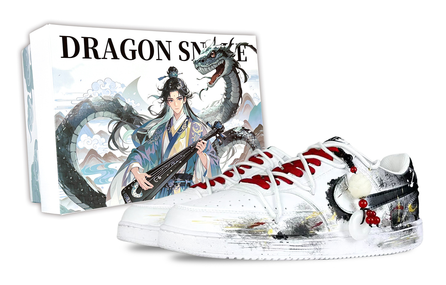 

Nike Кроссовки Court Vision 1 мужские низкие White/Black/Gold