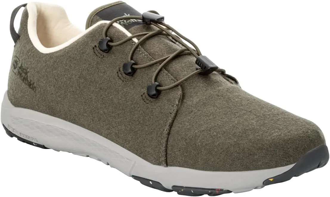 Мужские кроссовки Jack Wolfskin Spirit Wool Low M, Island Moss — фото 4
