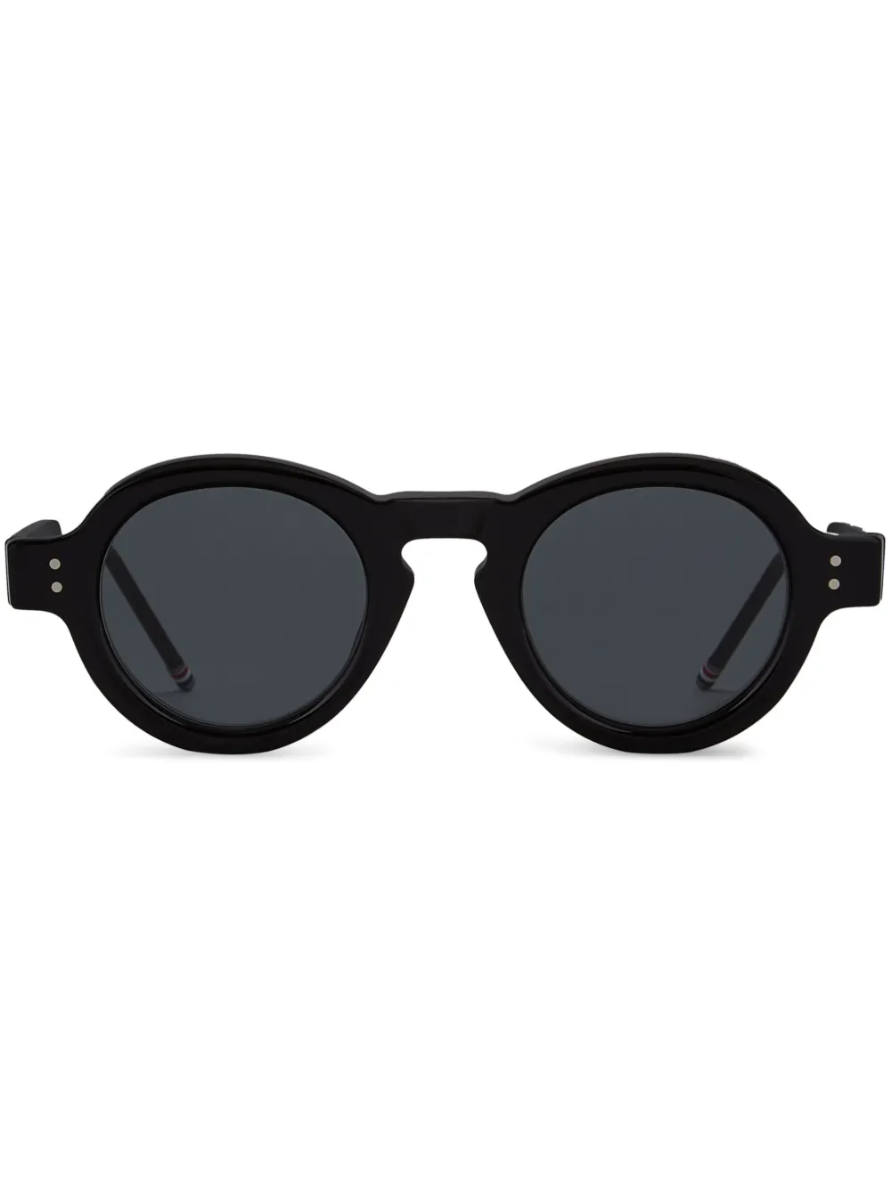 

Солнцезащитные очки в круглой оправе Thom Browne Eyewear, черный