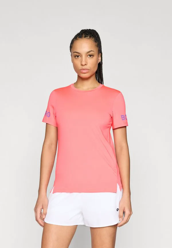 

Футболка с принтом Björn Borg, Diva Pink, Розовый, Футболка с принтом Björn Borg, Diva Pink