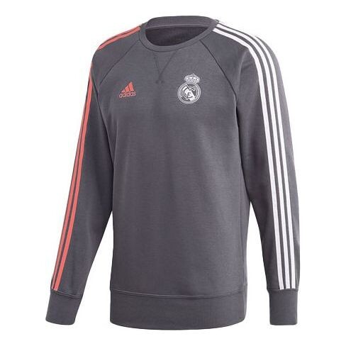 

Толстовка adidas REAL SWT TOP Real Madrid Soccer/Football Sports Pullover Gray, серый