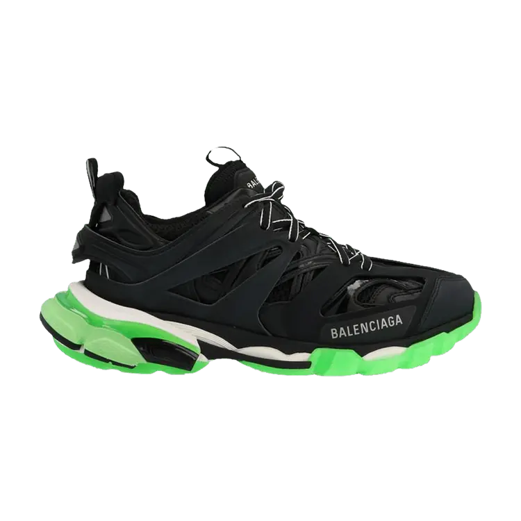 Кроссовки Balenciaga Wmns Track Trainer Black Glow, черный