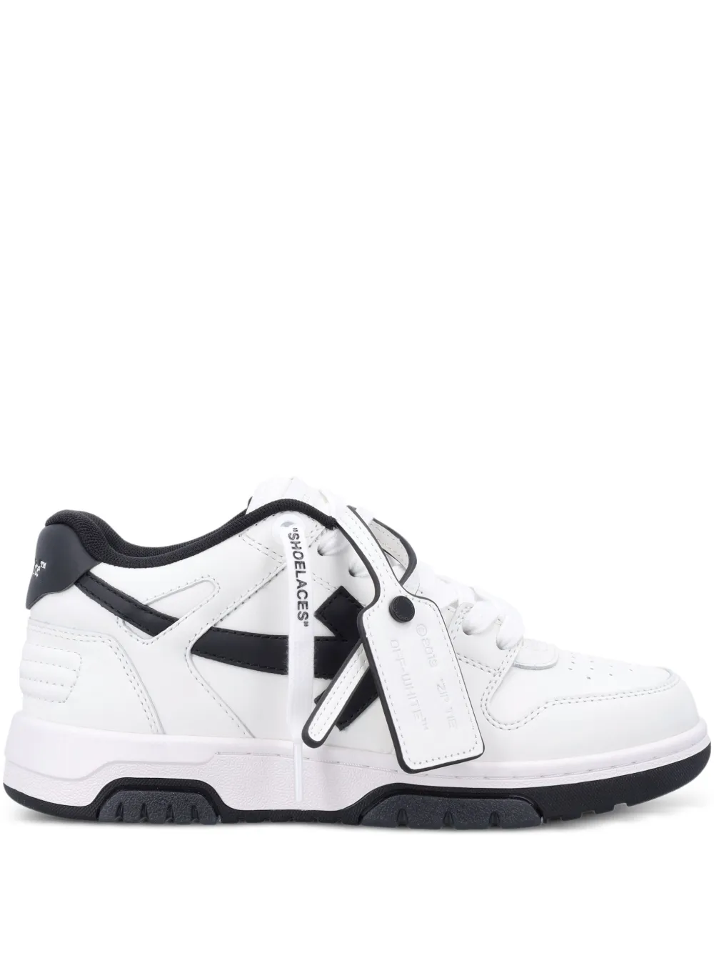 Кроссовки Out Of Office на шнуровке Off-White, белый