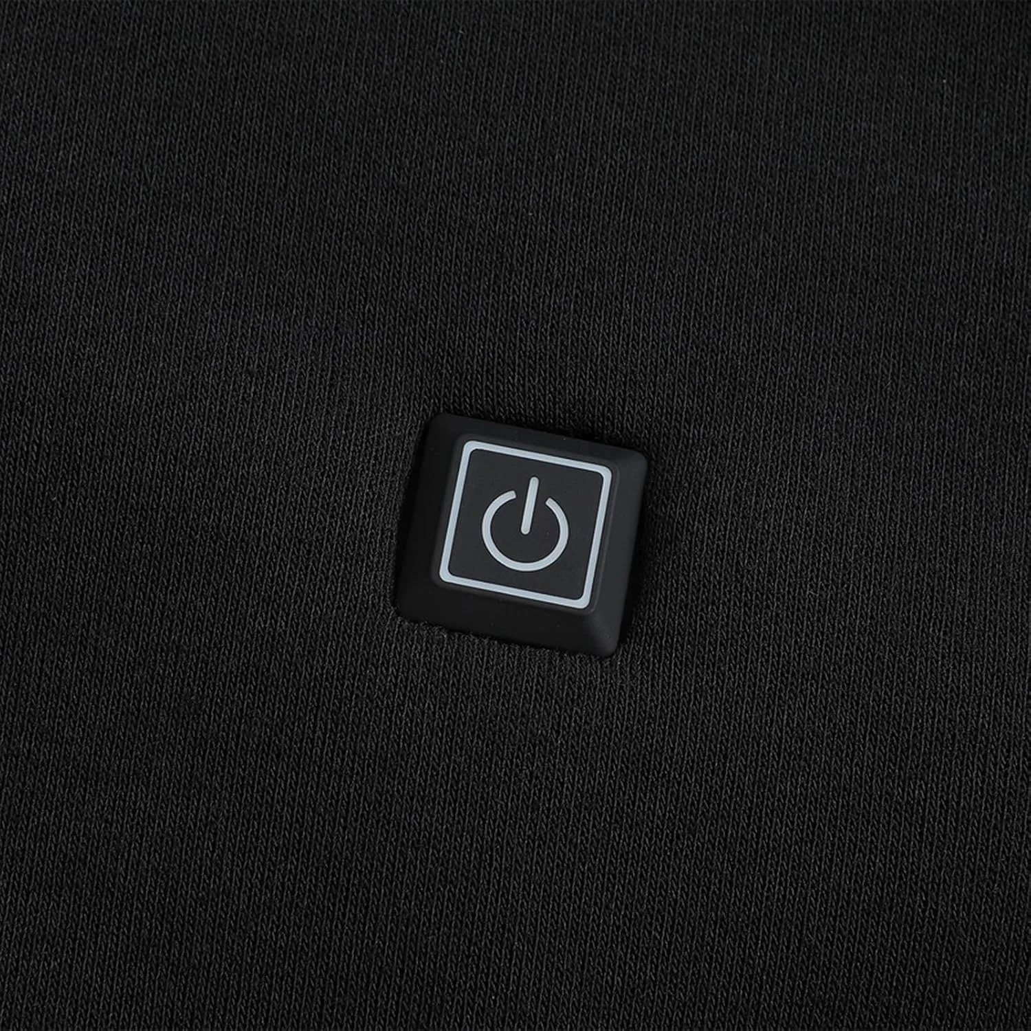 Толстовка с подогревом унисекс, теплая одежда, куртка с подогревом и USB-зарядкой Generic, черный — фото 3