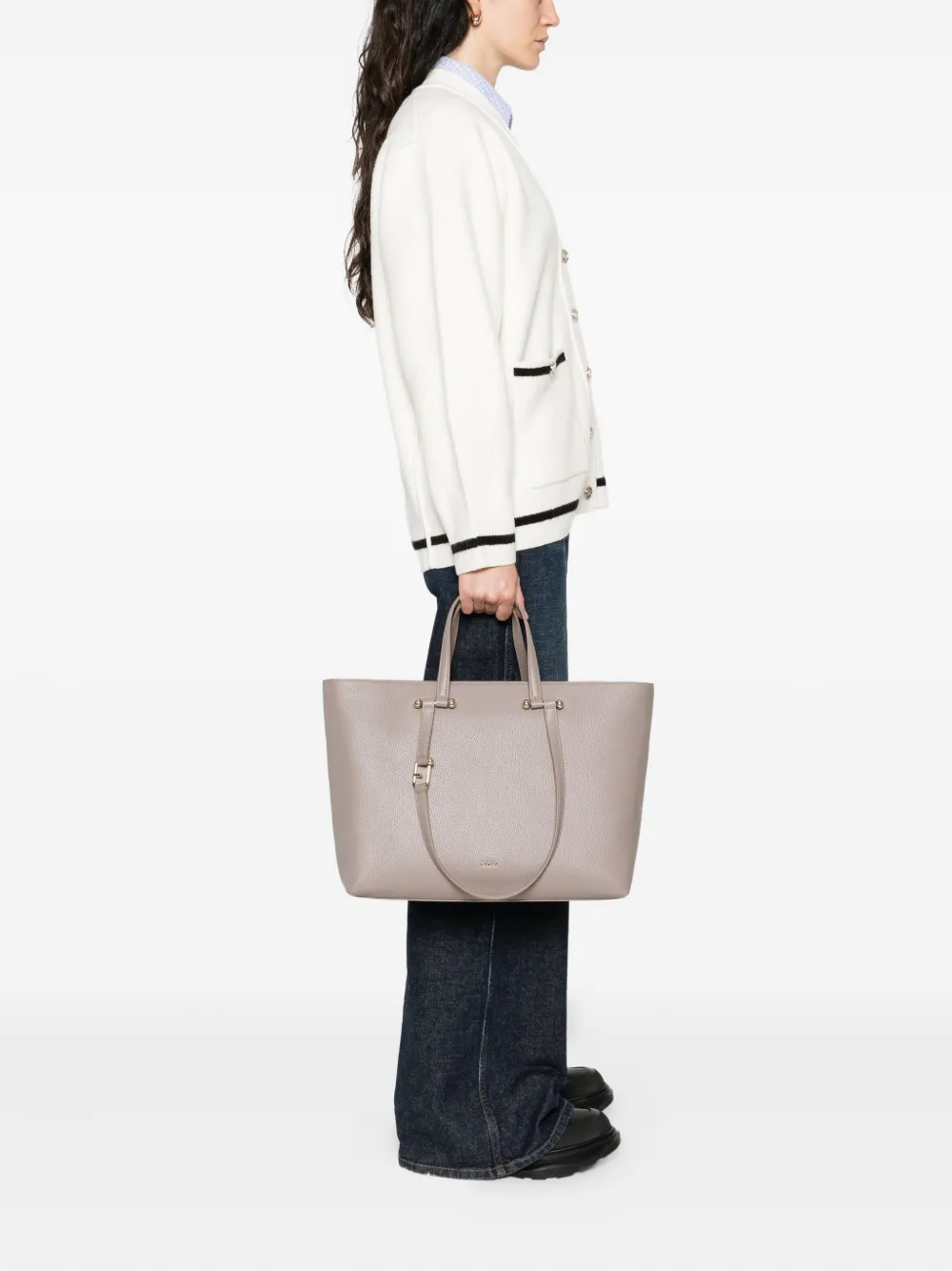 

Сумка-тоут Duetto Furla, серый