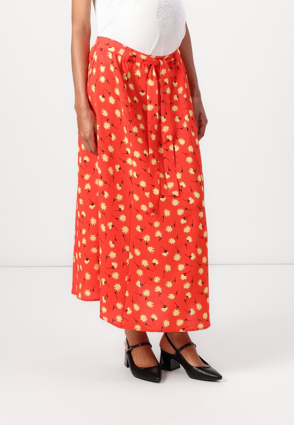 

Юбка макси OLMVIC JASMIN LONG SKIRT ONLY MATERNITY, красный