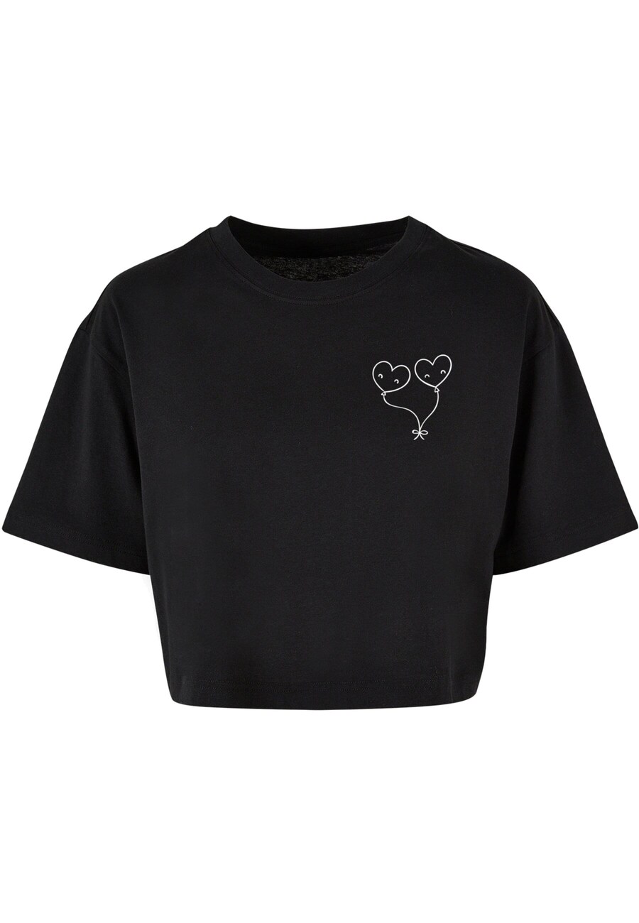 

Футболка Merchcode Shirt Hugs & Love - Love Ballon, черный