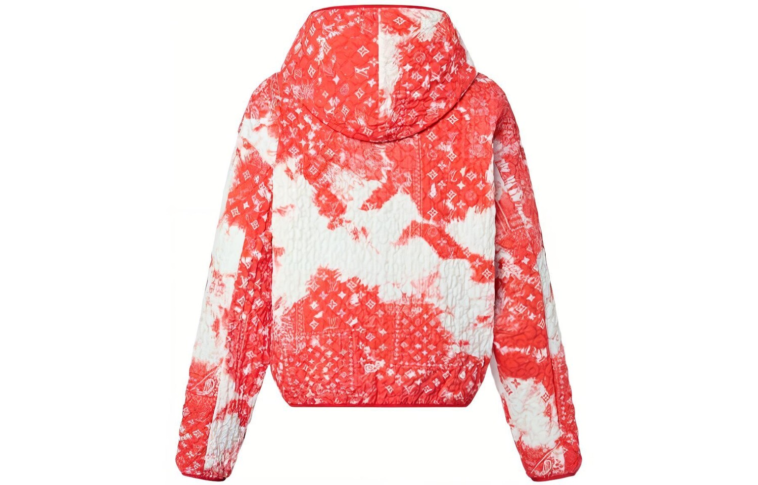 Новые квартальные продукты LV Jacket Men Orange Louis Vuitton, оранжевый — фото 2