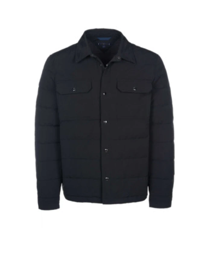 

Мужская черная куртка, вневременной дизайн. Tommy Hilfiger, черный