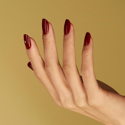 Лак для ногтей CND Vinylux Take Root № 473 красно-коричневый — устойчив к царапинам и быстросохнущий — фото 3