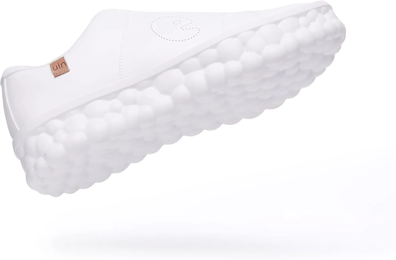 

Мужские модные кроссовки UIN Легкие прогулочные повседневные слипоны Художественно раскрашенные спортивные путешественные скейт-кроссовки Las Ramblas, белый