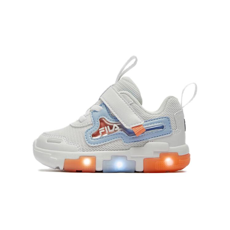 

Нескользящие легкие низкие туфли для малышей FILA KIDS, белый/синий