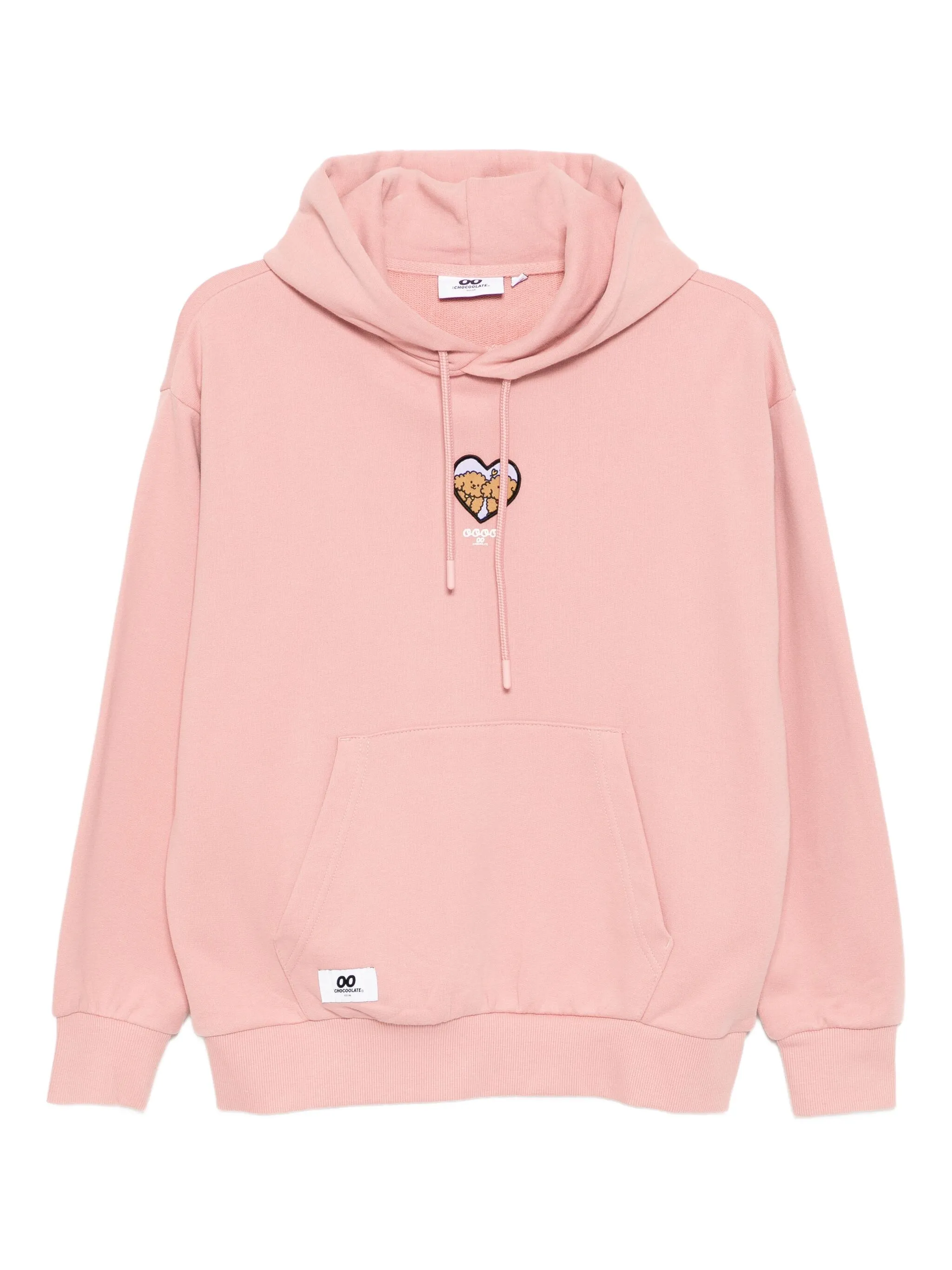 

Худи с вышивкой Chocoolate, розовый