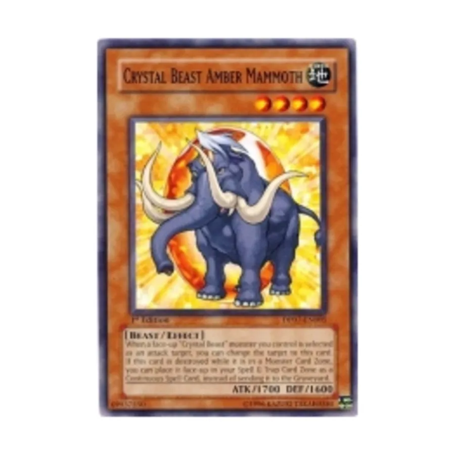 

CCG Кристальный зверь Янтарный мамонт (Обычный), Yu-Gi-Oh - Duelist Pack - Jesse Anderson - Singles