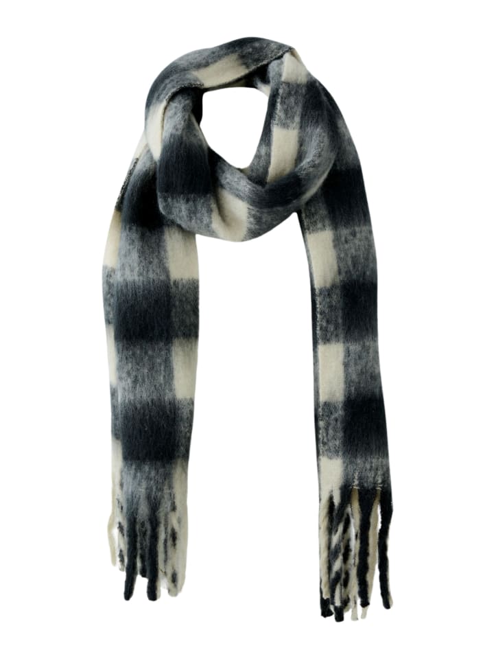 

Шарф белого и черного цветов Oui