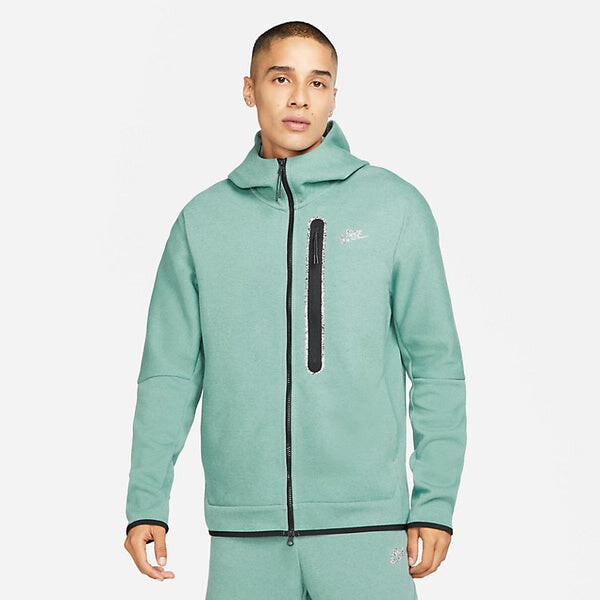 Толстовка Nike Sportswear Tech Fleece Full-Zip Hoodie 'Bicoastal Heather', цвет bicoastal/heather — фото 2