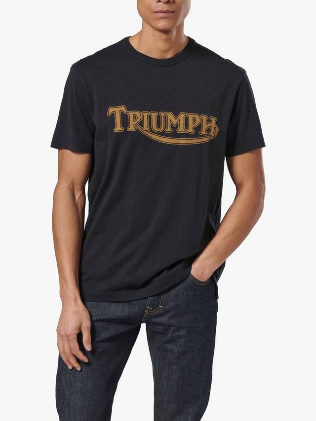 

Футболка с вилочным уплотнением Triumph Motorcycles, черный