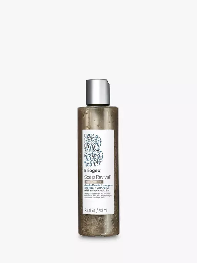 Шампунь Scalp Revival Charcoal + AHA/BHA MegaStrength+ для облегчения перхоти, 248 мл Briogeo