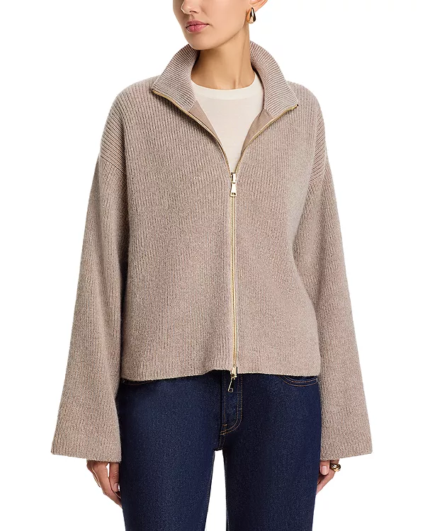 

Двусторонняя куртка из эластичной шерстяной смеси Fabiana Filippi, коричневый