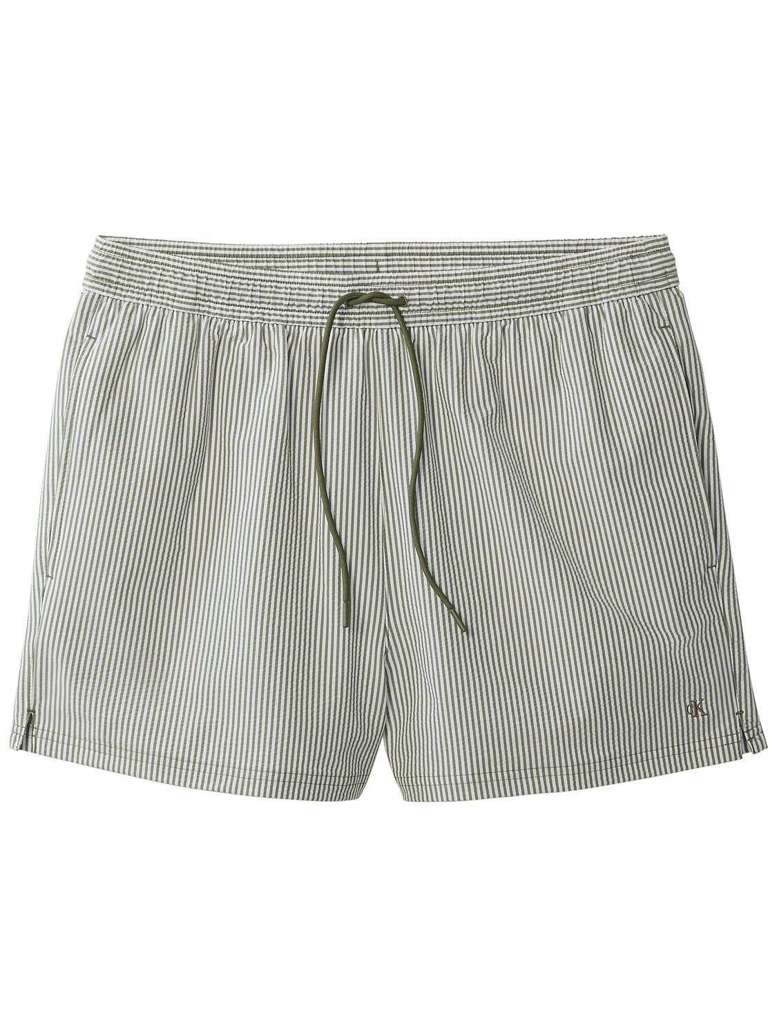 

Calvin Klein Swimwear Шорты для серфинга 'Seersucker' в цвете Khaki