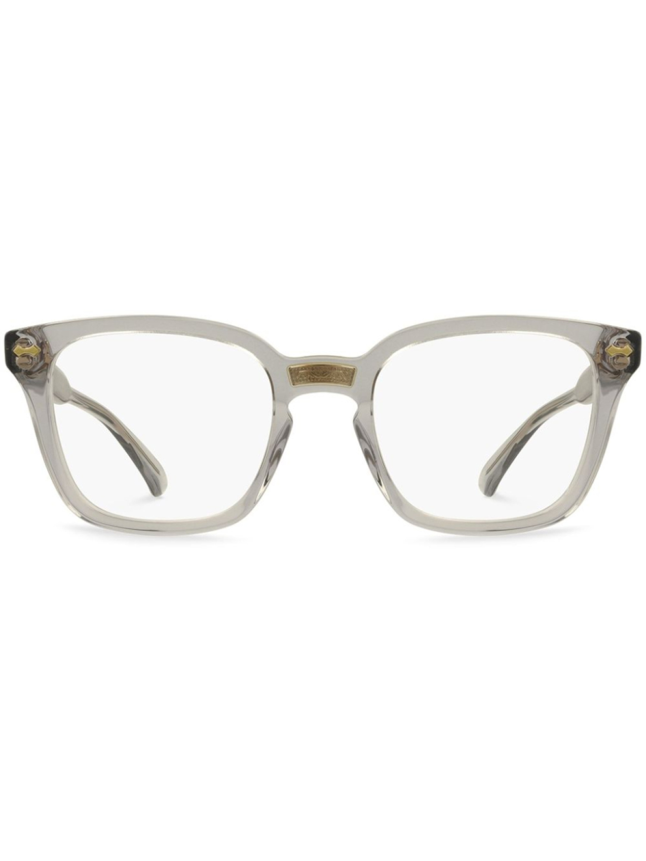 

Очки в прямоугольной оправе Gucci Eyewear, золотой