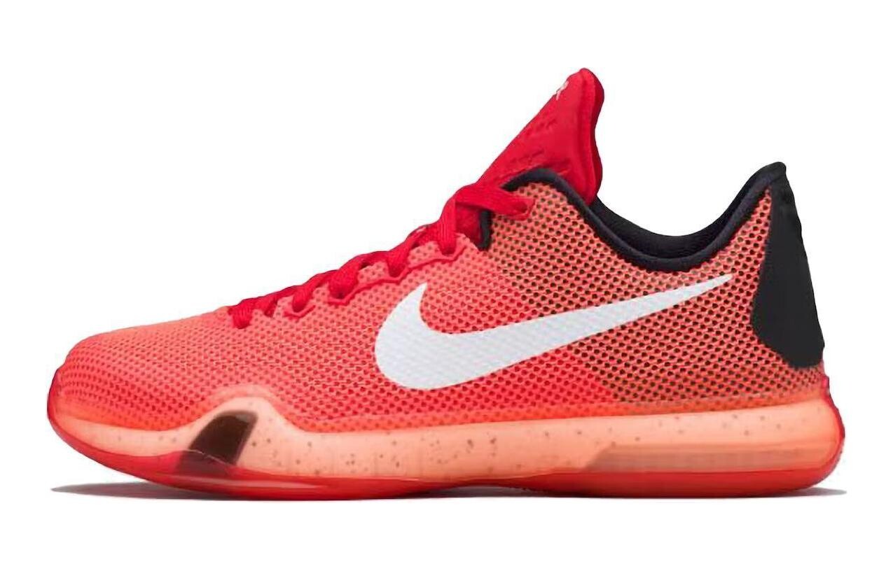 

Кроссовки Nike Kobe 10 Hot Lava GS, красный