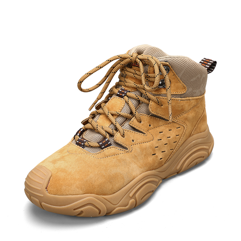 

MUSNODO Короткие мартинсы мужские светло-коричневые, цвет Light Brown