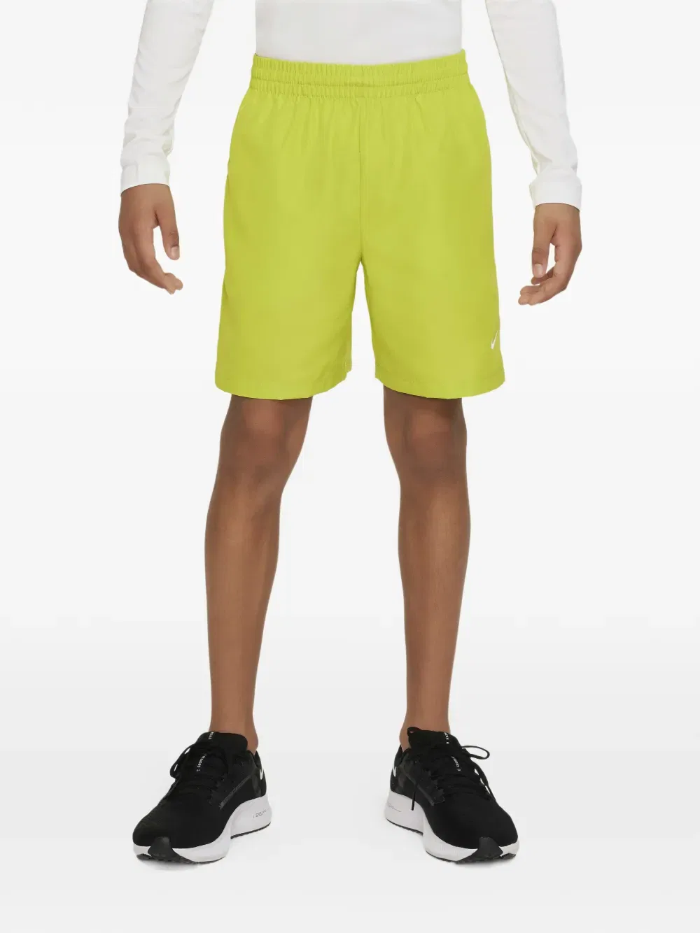 Шорты Dri-fit с множеством логотипов Nike Kids, зеленый